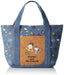 Skater Snoopy Themed Denim Cooler Bag with Cork Pocket - Peanuts Collection- Japan Figure Store - #1 Bring To You The Best Japanese Goods
