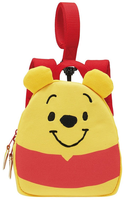 Skater Winnie The Pooh Rnhd1 Die-Cut Backpack in Sweatshirt Material with Harness- Japan Figure Store - #1 Bring To You The Best Japanese Goods