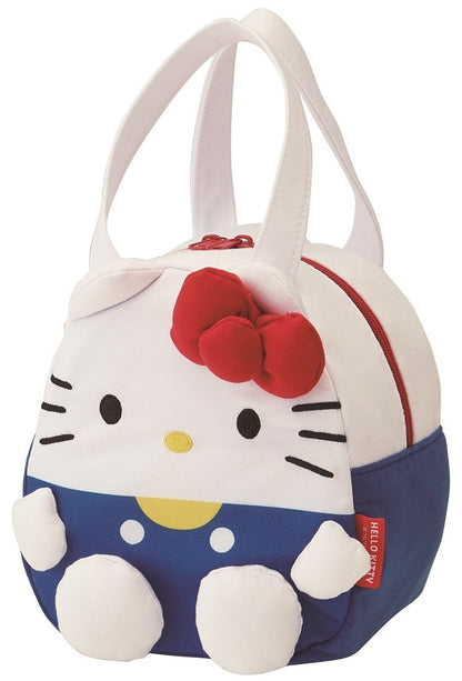 Skater Hello Kitty Sweatshirt Material Die-Cut Bag - Sanrio Knbd1-A- Japan Figure Store - #1 Bring To You The Best Japanese Goods