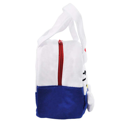 Skater Hello Kitty Sweatshirt Material Die-Cut Bag - Sanrio Knbd1-A- Japan Figure Store - #1 Bring To You The Best Japanese Goods