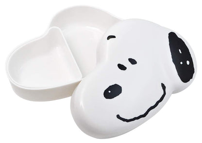 Skater Snoopy Peanuts Bento Lunch Box 280ml - Compact Die-Cut Design- Japan Figure Store - #1 Bring To You The Best Japanese Goods