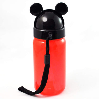 Skater Mickey Mouse Disney Water Bottle Straw-Style Die-Cut 350ml- Japan Figure Store - #1 Bring To You The Best Japanese Goods