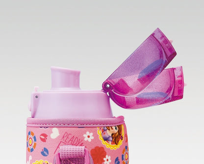 Skater Disney Sofia 17 Stainless Steel Water Bottle 580ml with Cover Ksdc6- Japan Figure Store - #1 Bring To You The Best Japanese Goods