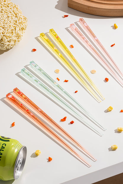 Skater 21cm Acrylic Cinnamoroll Happiness Girl Sanrio Chopsticks Dishwasher Safe- Japan Figure Store - #1 Bring To You The Best Japanese Goods