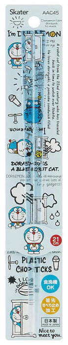 Skater 21cm Doraemon Sanrio Acrylic Chopsticks Dishwasher Safe by Skater- Japan Figure Store - #1 Bring To You The Best Japanese Goods