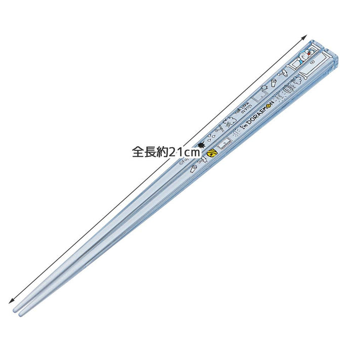 Skater 21cm Doraemon Sanrio Acrylic Chopsticks Dishwasher Safe by Skater- Japan Figure Store - #1 Bring To You The Best Japanese Goods