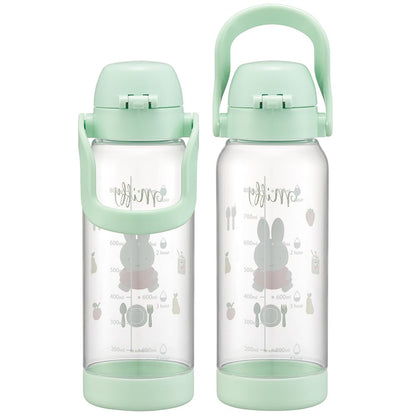 Skater Miffy Drink Marker Bottle 1L with Handle - Easy Drink Tracker- Japan Figure Store - #1 Bring To You The Best Japanese Goods