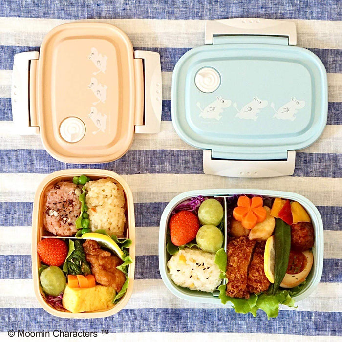 Skater Moomin 430ml Microwave Safe Easy Lunch Box - Light and Sealable Storage Container- Japan Figure Store - #1 Bring To You The Best Japanese Goods