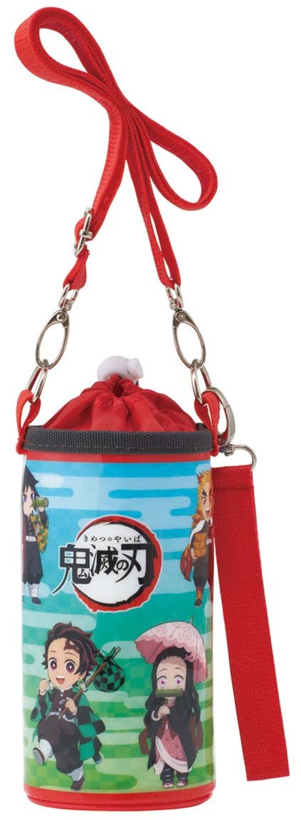 Skater Demon Slayer 500ml Enamel Plastic Bottle Case - Mission Pilgrimage- Japan Figure Store - #1 Bring To You The Best Japanese Goods