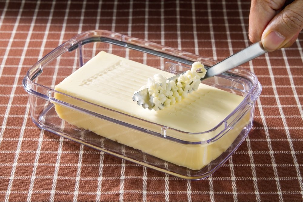 Skater Made in Japan Yellow Basic Butter Knife Case PBJ1F Fluffy Series- Japan Figure Store - #1 Bring To You The Best Japanese Goods