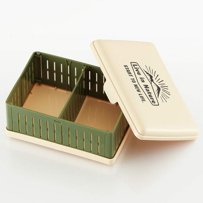 Skater Livenature Foldable Sandwich Case Made in Japan 12.5 X 17 X H7cm - OS1- Japan Figure Store - #1 Bring To You The Best Japanese Goods