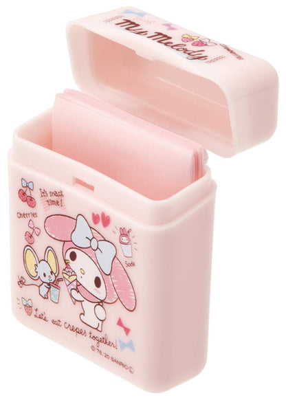 Skater Peach Scented Portable Hand Soap Paper with 50 Sheets - My Melody Sanrio Case- Japan Figure Store - #1 Bring To You The Best Japanese Goods