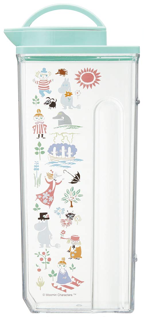 Skater 2.2L Moomin Water Pitcher Heat-Resistant Vertical and Horizontal Bottle- Japan Figure Store - #1 Bring To You The Best Japanese Goods