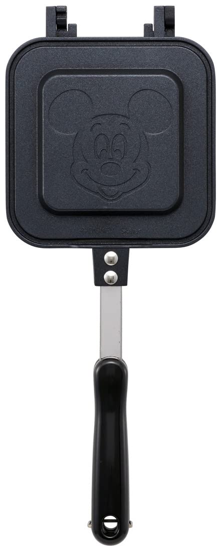 Skater Disney Mickey Mouse Aluminum Hot Sandwich Maker Easy to Clean Alhos1-A- Japan Figure Store - #1 Bring To You The Best Japanese Goods