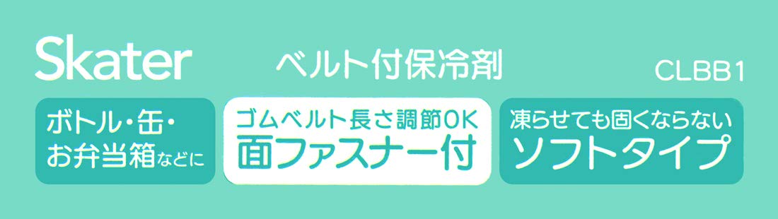 Skater Disney Donald Duck 14 x 8 cm Ice Pack with Belt- Japan Figure Store - #1 Bring To You The Best Japanese Goods