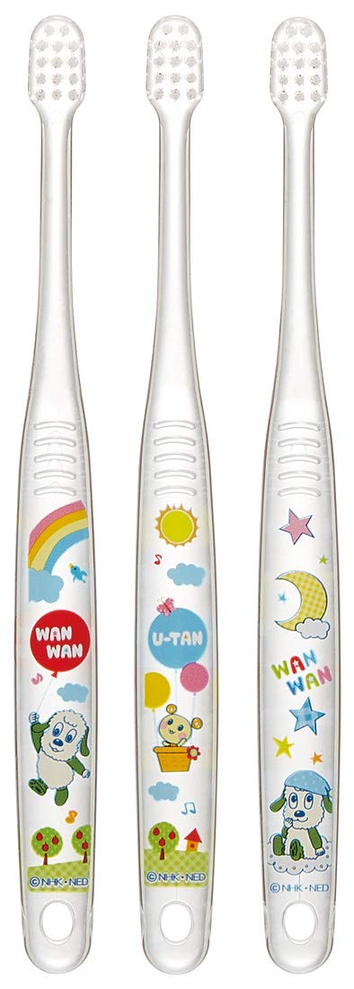 Skater Soft Infant Toothbrush (0-3 Years) Inai Inai Baa - 3 Pack Tbcr5T- Japan Figure Store - #1 Bring To You The Best Japanese Goods