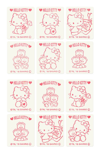 Skater Hello Kitty Insect Repellent Stickers 72 Sheets 11.4x19.5x0.4cm Made in Japan- Japan Figure Store - #1 Bring To You The Best Japanese Goods
