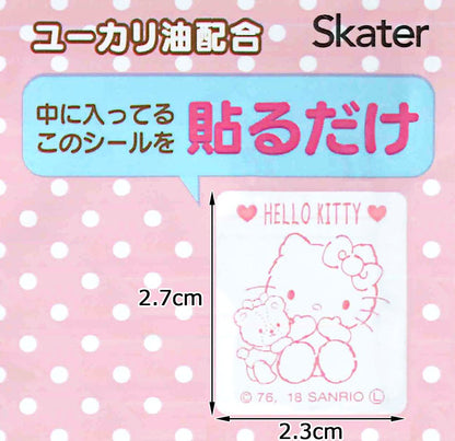 Skater Hello Kitty Insect Repellent Stickers 72 Sheets 11.4x19.5x0.4cm Made in Japan- Japan Figure Store - #1 Bring To You The Best Japanese Goods