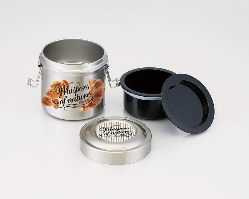 Skater 480ml Stainless Steel Insulated Lunch Box for Cold Rice - Bakery Style- Japan Figure Store - #1 Bring To You The Best Japanese Goods