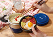 Skater Stainless Steel Lunch Box 550ml Insulated Rice Bowl Silver STLBD6-A- Japan Figure Store - #1 Bring To You The Best Japanese Goods