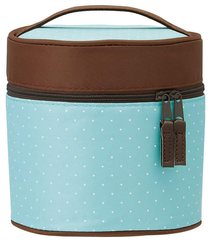Skater Blue Insulated Lunch Box 480ml - Rice Bowl Type Stlb0 - Diameter 12.4 x Height 12.8cm- Japan Figure Store - #1 Bring To You The Best Japanese Goods
