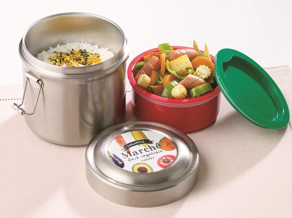 Skater 600ml Stainless Steel Insulated Lunch Box - Rice Bowl Stlb1- Japan Figure Store - #1 Bring To You The Best Japanese Goods
