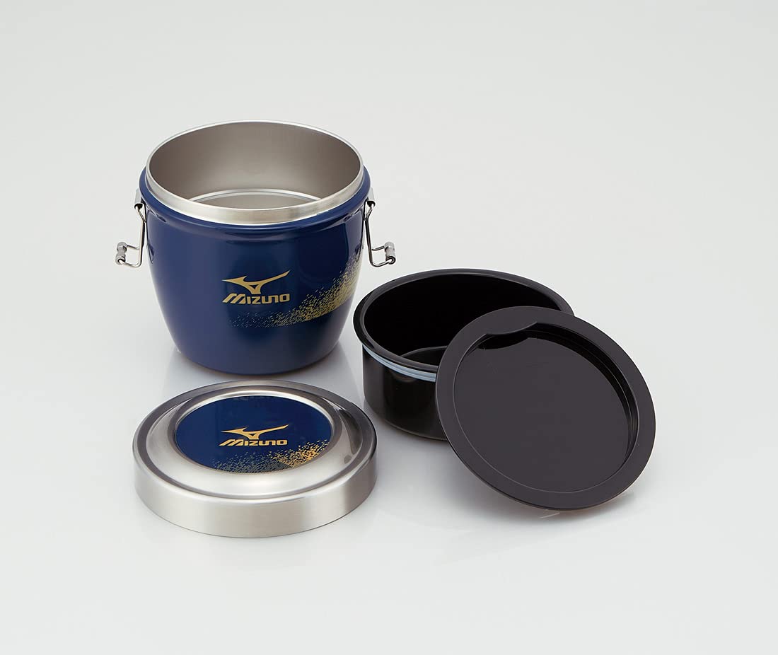 Skater 800ml Insulated Stainless Steel Rice Bowl Lunch Box - Mizuno Stlbd8-A- Japan Figure Store - #1 Bring To You The Best Japanese Goods