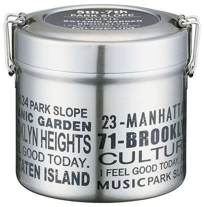 Skater Stainless Steel Insulated 840Ml Lunch Box Rice Bowl - Brooklyn Series- Japan Figure Store - #1 Bring To You The Best Japanese Goods