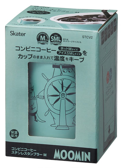 Skater 400ml Moomin Stainless Steel Tumbler - Insulated Coffee Mug for Convenience Store- Japan Figure Store - #1 Bring To You The Best Japanese Goods
