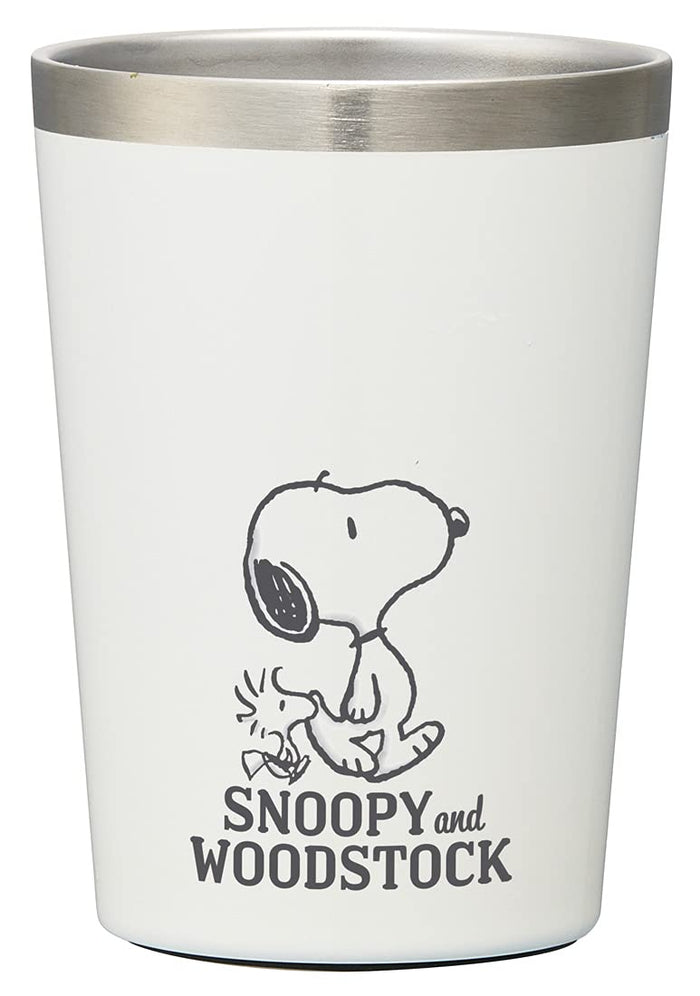 Skater Medium 400ml Stainless Steel Tumbler - Snoopy Design Insulated for Cold Coffee- Japan Figure Store - #1 Bring To You The Best Japanese Goods