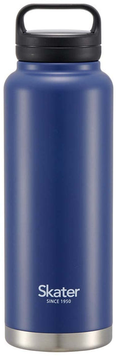Skater Stainless Steel Insulated Mug Bottle 1200Ml with Screw Handle Navy- Japan Figure Store - #1 Bring To You The Best Japanese Goods