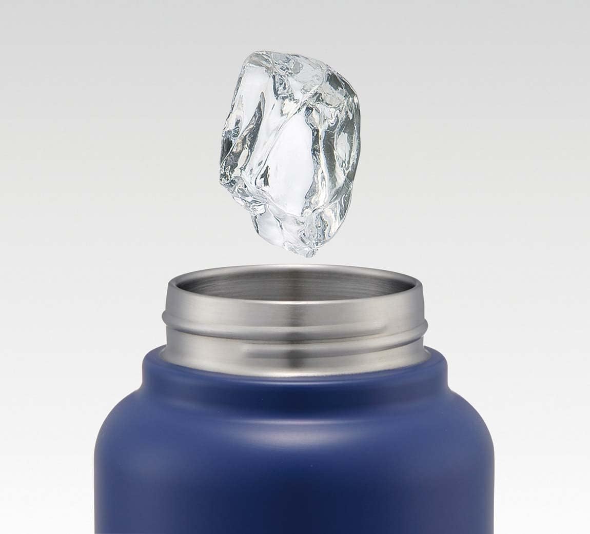 Skater Stainless Steel Insulated Mug Bottle 1200Ml with Screw Handle Navy- Japan Figure Store - #1 Bring To You The Best Japanese Goods