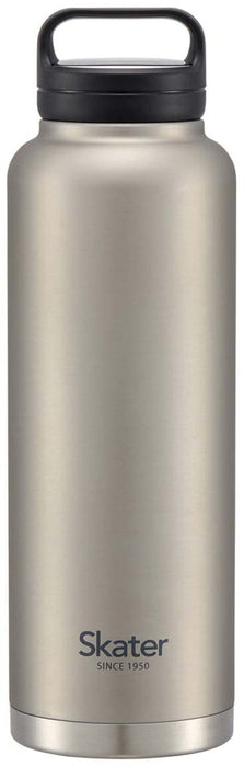 Skater 1500Ml Stainless Steel Insulated Mug Bottle with Screw Handle - Silver- Japan Figure Store - #1 Bring To You The Best Japanese Goods