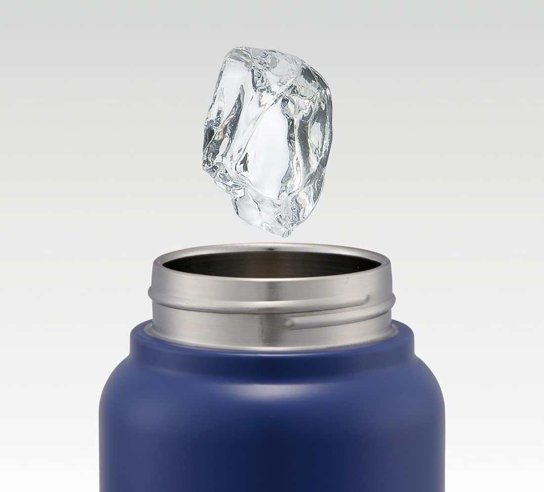 Skater 800ml Navy Stainless Steel Insulated Mug with Screw Handle- Japan Figure Store - #1 Bring To You The Best Japanese Goods