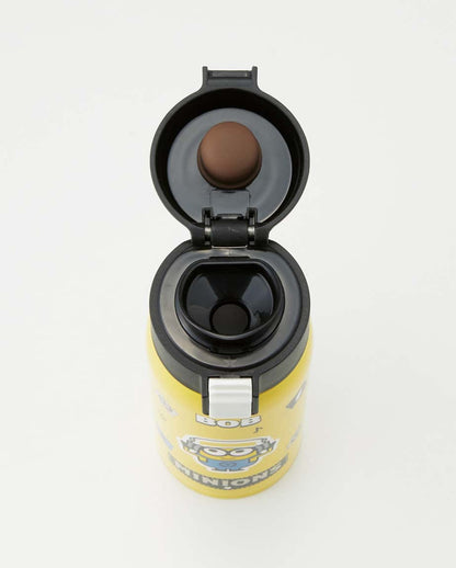 Skater 350Ml Stainless Steel Mug Bottle Minions Design One-Touch Open