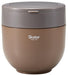 Skater Nut Brown Insulated Rice Bowl Lunch Jar 1250ML with Foldable Handle