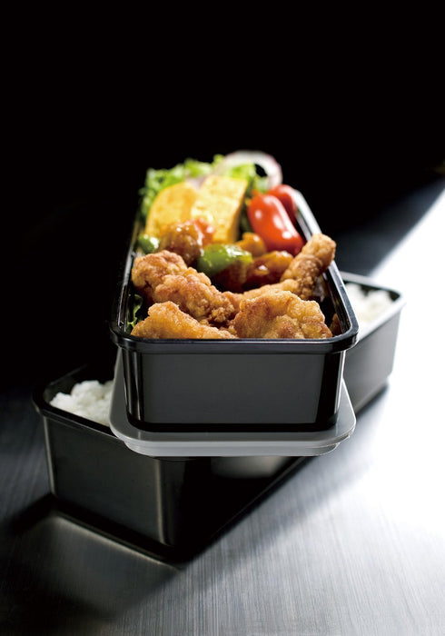 Skater Jumbo 2-Tier 1.3L Lunch Box with Cooler Bag in Mode Line Series - Kcpjw13-A- Japan Figure Store - #1 Bring To You The Best Japanese Goods