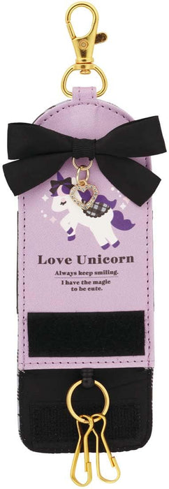 Skater Unicorn Key Case with Reel Holder for School Bags Zkc1-A