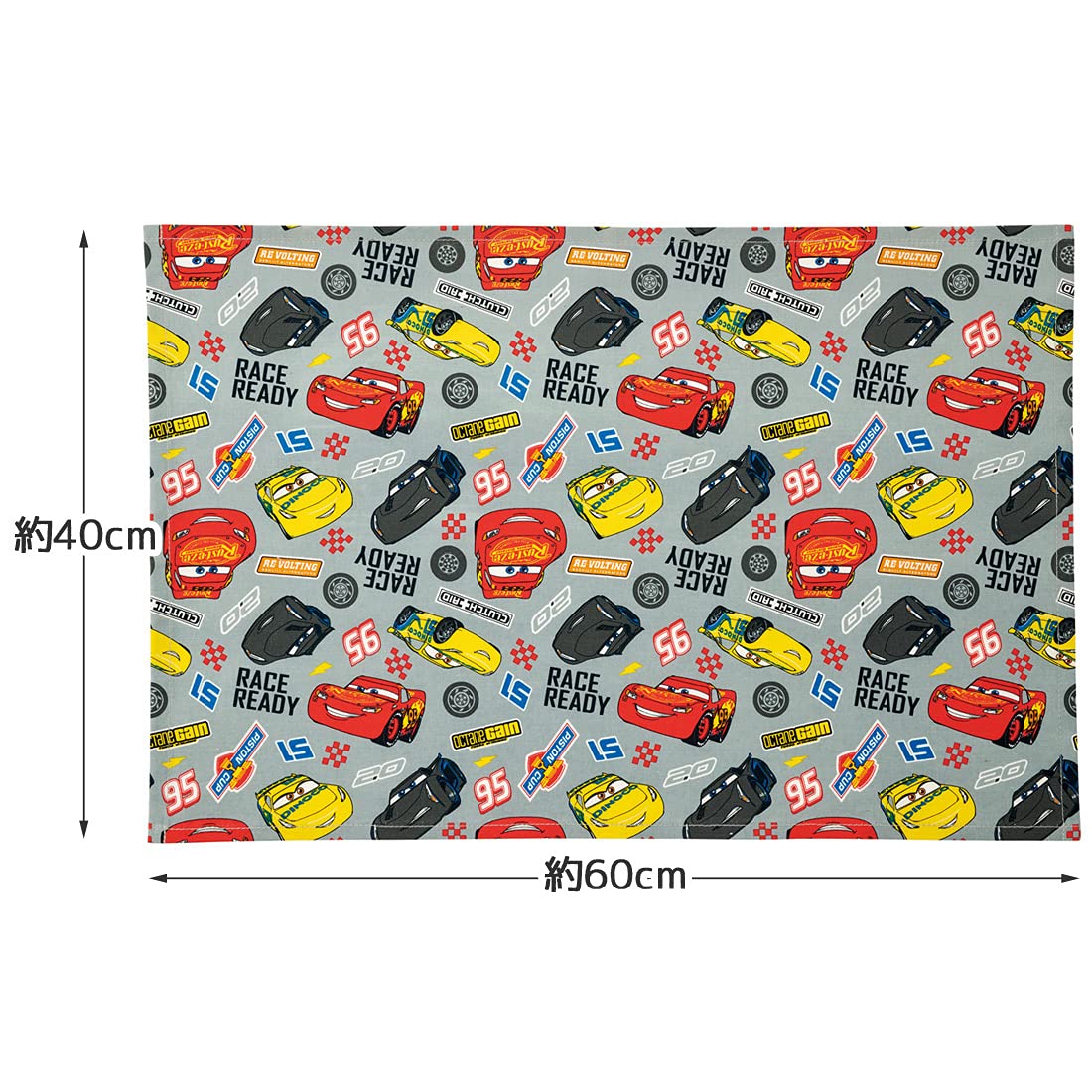 Skater Disney Cars Large Placemat 60x40cm with Name Tag LTM1-A- Japan Figure Store - #1 Bring To You The Best Japanese Goods