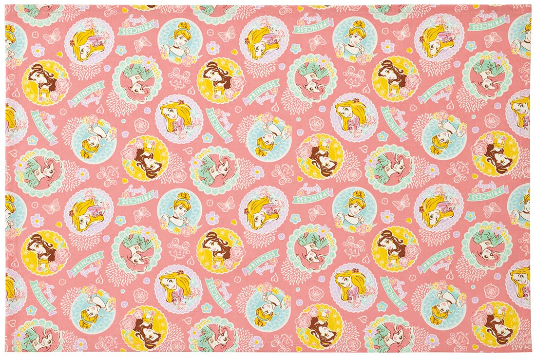 Skater Disney Princess Large Placemat 60x40cm with Name Tag - LTM1-A- Japan Figure Store - #1 Bring To You The Best Japanese Goods