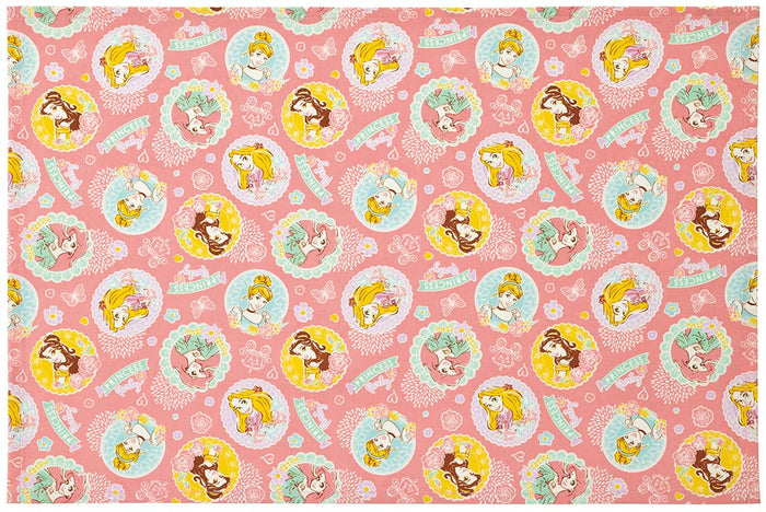 Skater Disney Princess Large Placemat 60x40cm with Name Tag - LTM1-A- Japan Figure Store - #1 Bring To You The Best Japanese Goods