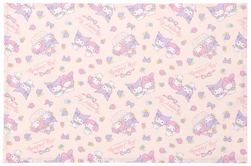 Skater My Melody Sanrio Large Placemat 60x40cm with Name Tag LTM1-A- Japan Figure Store - #1 Bring To You The Best Japanese Goods