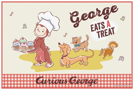 Skater Curious George Leisure Sheet S Size 60x90cm - Skater 23 Vs1-A- Japan Figure Store - #1 Bring To You The Best Japanese Goods