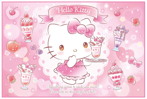 Skater Hello Kitty Sweets S Size Leisure Sheet 60x90 cm - Vs1-A- Japan Figure Store - #1 Bring To You The Best Japanese Goods