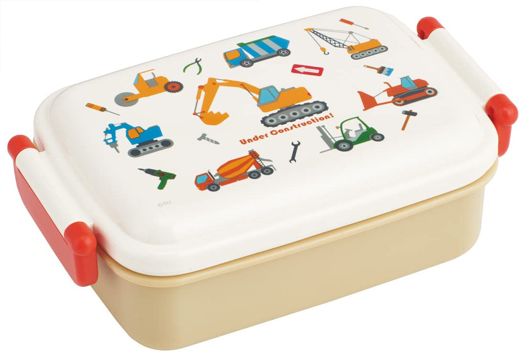 Skater Kids Lunch Box 450ml Antibacterial Working Car Design Made in Japan- Japan Figure Store - #1 Bring To You The Best Japanese Goods