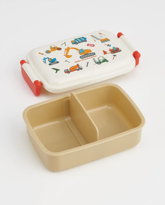 Skater Kids Lunch Box 450ml Antibacterial Working Car Design Made in Japan- Japan Figure Store - #1 Bring To You The Best Japanese Goods