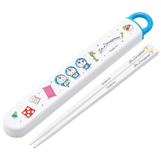 Skater Lunch Box Set with 16.5Cm Chopsticks for Kids Doraemon Design Japan- Japan Figure Store - #1 Bring To You The Best Japanese Goods