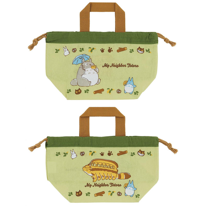 Skater Lunch Box Drawstring Bag Ghibli Totoro Cat Bus for Boys and Girls- Japan Figure Store - #1 Bring To You The Best Japanese Goods