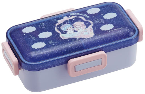 Skater Little Twin Stars & Nemurin 530ml Women's Lunchbox with Soft Dome Lid Made in Japan- Japan Figure Store - #1 Bring To You The Best Japanese Goods