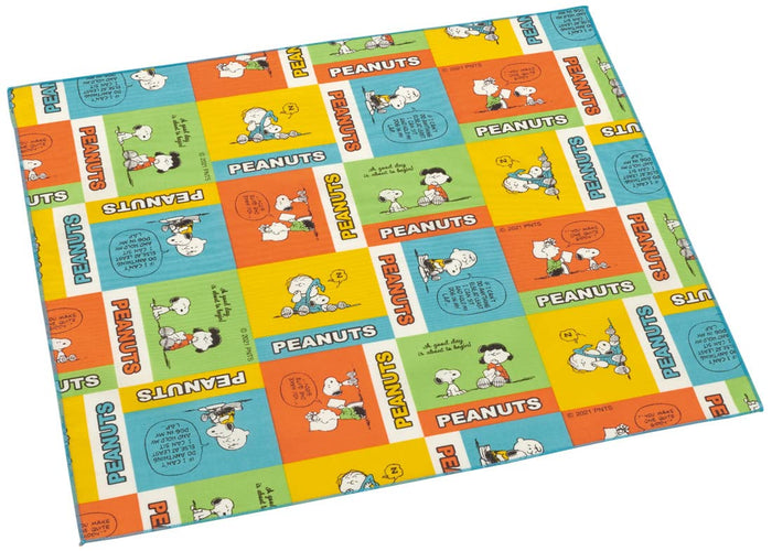 Skater Snoopy Two-Tone Color 43X43CM Japanese Lunch Box Cloth - Skater KB4-A- Japan Figure Store - #1 Bring To You The Best Japanese Goods